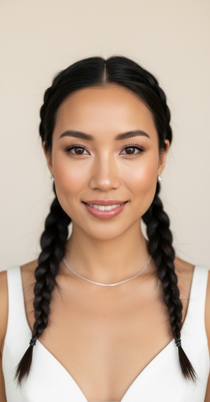 After Two French Braids